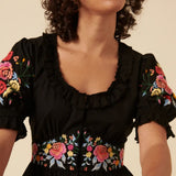 Nobody's Child Embroidered Flossie Top