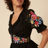 Nobody's Child Embroidered Flossie Top