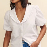 Nobody's Child Emmie Blouse Mid Sleeve