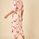 Nobody's Child Felicia Midi Dress Malika Floral Pink