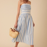 Nobody's Child Felicity Midi Dress Blue