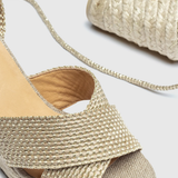 Nobody's Child Gold Castaner Becca Espadrilles