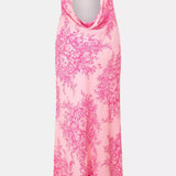 Nobody's Child Pink Floral Bandeau Ruby Maxi Dress