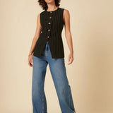 Nobody's Child Immy Stripe Waistcoat