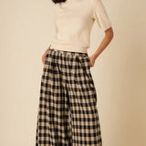 Nobody's Child Gingham Jerrow Trouser