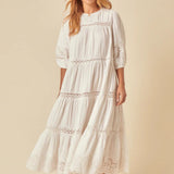 Nobody's Child Jiro Midi Dress Plain
