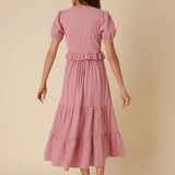 Nobody's Child Katie Midi Dress Plain