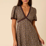 Nobody's Child Kharian Mini Dress Reece Vintage