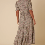 Nobody's Child Lia Midi Dress Ina Ditsy Cream