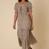Nobody's Child Lia Midi Dress Ina Ditsy Cream