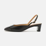 Nobody's Child Lindy Bliss Black Leather Pumps
