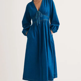Nobody's Child Long Sleeve Astra Midi Dress