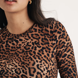 Nobody's Child Long Sleeve Spencer Top Animal Print