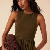 Nobody's Child Sleeveless Charlie Midaxi Dress Green