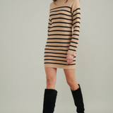 Nobody's Child Oversized Crew Neck Mini Jumper Dress