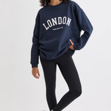 Nobody's Child Oversized Crew Neck Sweatshirt London