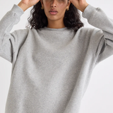 Nobody's Child Grey Oversized Crew Neck Sweatshirt
