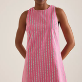 Nobody's Child Palermo Mini Dress Pink Stripe