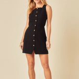 Nobody's Child Peri Mini Dress Plain