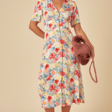 Nobody's Child Petite Alexa Midi Dress Beatrix Floral