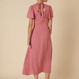 Nobody's Child Petite Andie Midi Dress Joanie Rosebud Pink