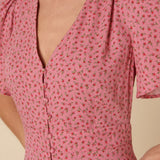 Nobody's Child Petite Andie Midi Dress Joanie Rosebud Pink