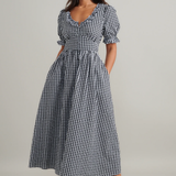 Nobody's Child Petite Flossie Midi Dress Y/D Gingham