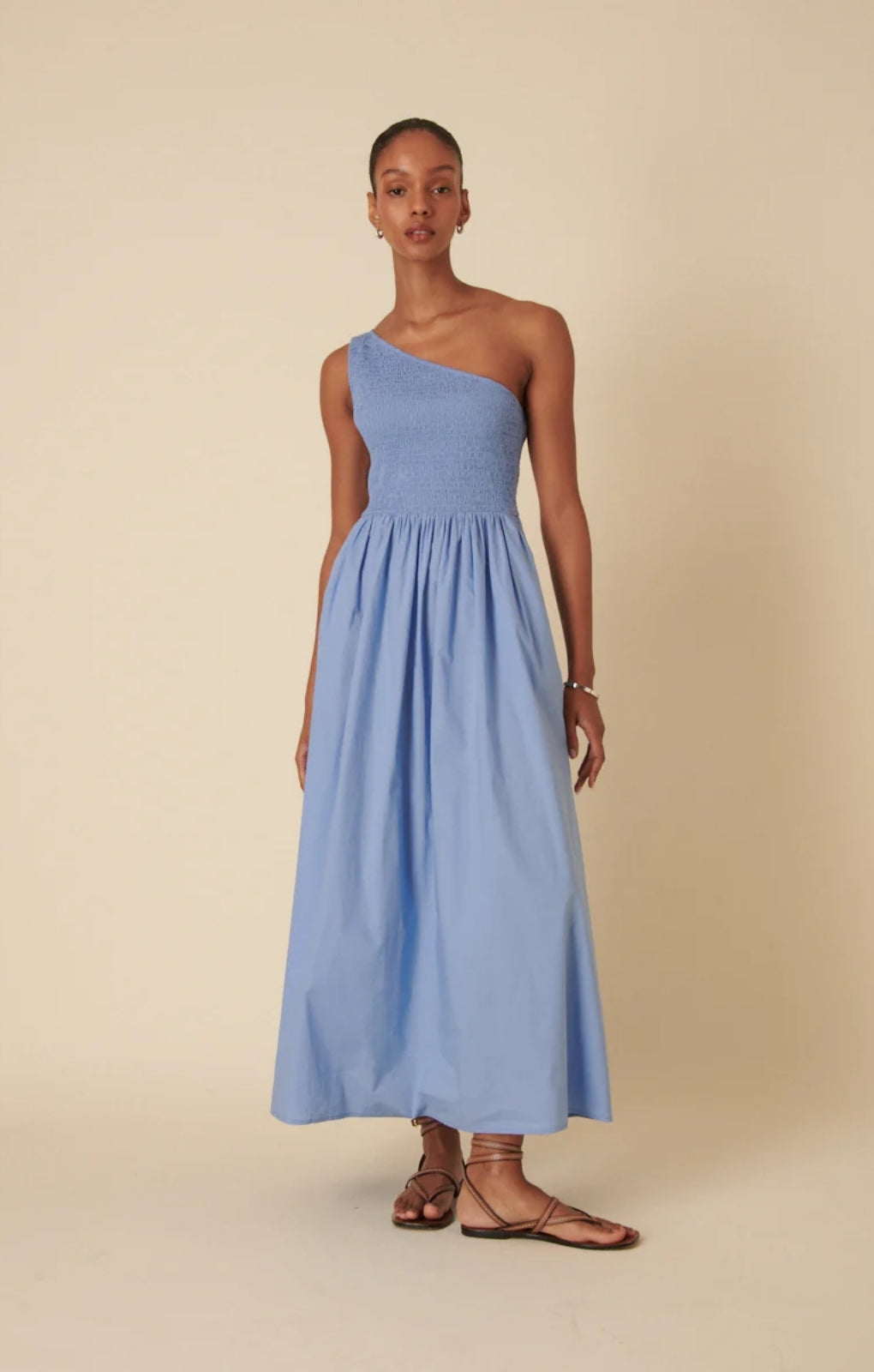 Rent Karen Millen Jacquard Strapless Front Split Maxi Dress