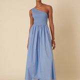 Nobody's Child Georgia Midaxi Dress in Blue