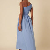 Nobody's Child Georgia Midaxi Dress in Blue
