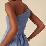 Nobody's Child Georgia Midaxi Dress in Blue