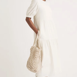Nobody's Child Petite Rochelle Midi Dress Plain