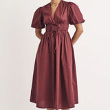Nobody's Child Petite Scottie Midi Dress Plain