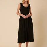 Nobody's Child Petite Sl Flossie Midaxi Dress Plain
