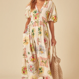 Nobody's Child Petite Starlight Ss Midi Dress Loraya Conversation