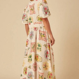 Nobody's Child Petite Starlight Ss Midi Dress Loraya Conversation