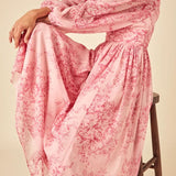 Nobody's Child Pink Floral Anya Midi Dress