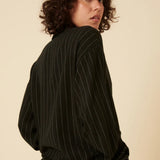 Nobody's Child Pinstripe Oversize Shirt