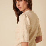 Nobody's Child Popcorn Knitted T-Shirt