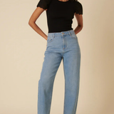 Nobody's Child Rib Broderie Mix Top