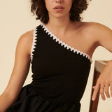 Nobody's Child Black Sabrina Midi Dress