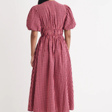 Nobody's Child Pink Scottie Midi Dress