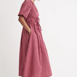Nobody's Child Pink Scottie Midi Dress