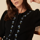 Nobody's Child Short Sleeve Floral Cardigan