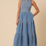 Nobody's Child Sleeveless Charlie Midaxi Dress Blue