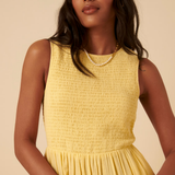 Nobody's Child Sleeveless Charlie Midaxi Dress Yellow