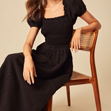 Nobody's Child Sophia Black Midi Dress