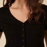 Nobody's Child Black SS Miles Top