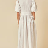 Nobody's Child Cream Starlight Midaxi Dress Plain
