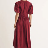 Nobody's Child Red Starlight Midaxi Dress Plain